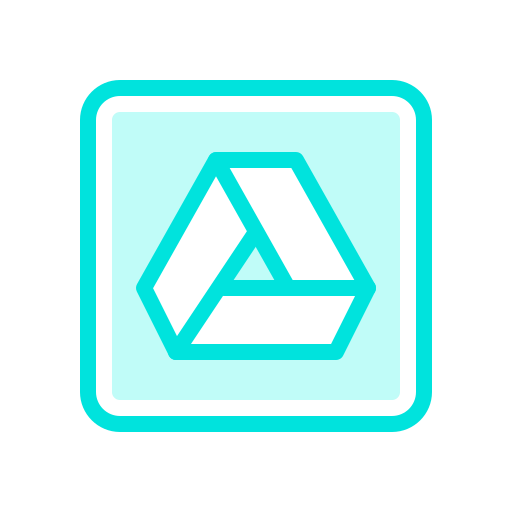 Google drive, internet, media, mobile, network, social, web icon